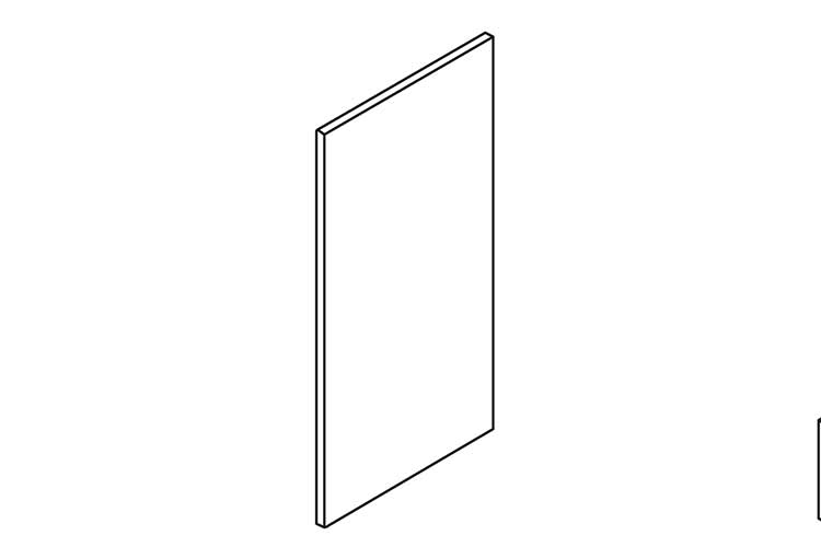 Cabinet End Panel